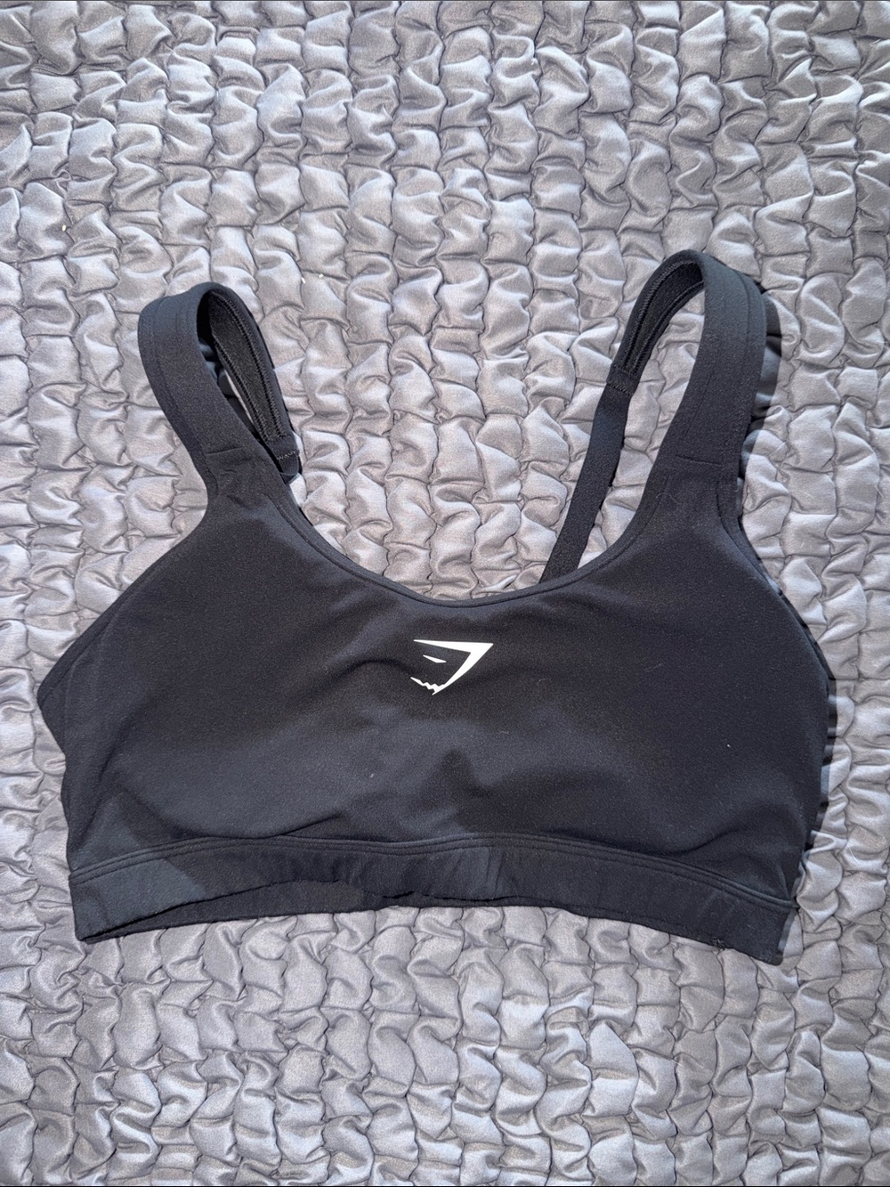 Gymshark Black Seamless Low-Impact Sports Bra